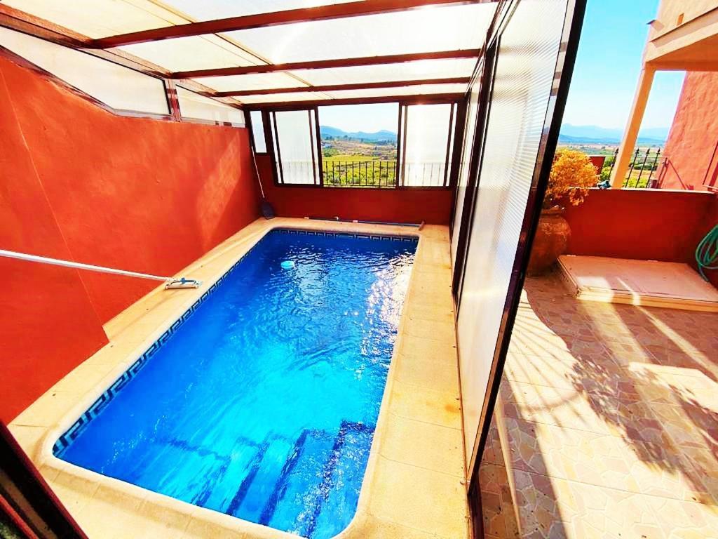Villa Vivienda De Estilo Rustico Con Piscina La Grana Bullas Exterior foto